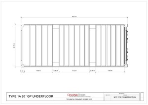 Free Shipping Container Technical Drawing Package – Shipping Container ...